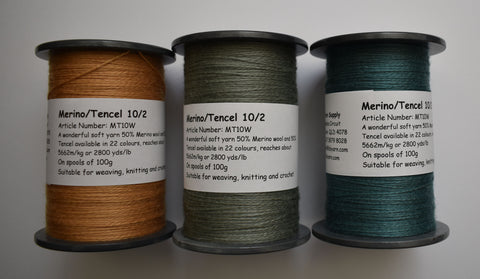 Merino/Tencel yarn 10/2